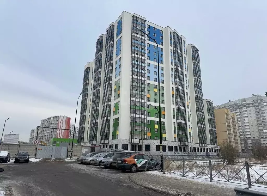 1-к кв. Ленинградская область, Всеволожский район, пос. Бугры бул. ... - Фото 1