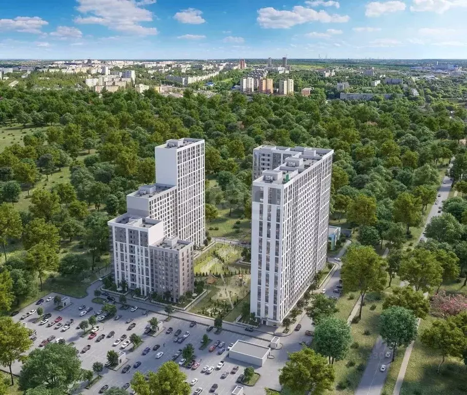 2-к кв. Тульская область, Тула ул. Щегловская засека, 4А (41.28 м) - Фото 1
