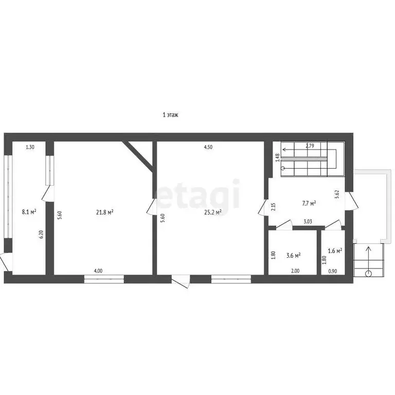 Дом в Феодосия, улица Шмидта, 2 (450 м) - Фото 1