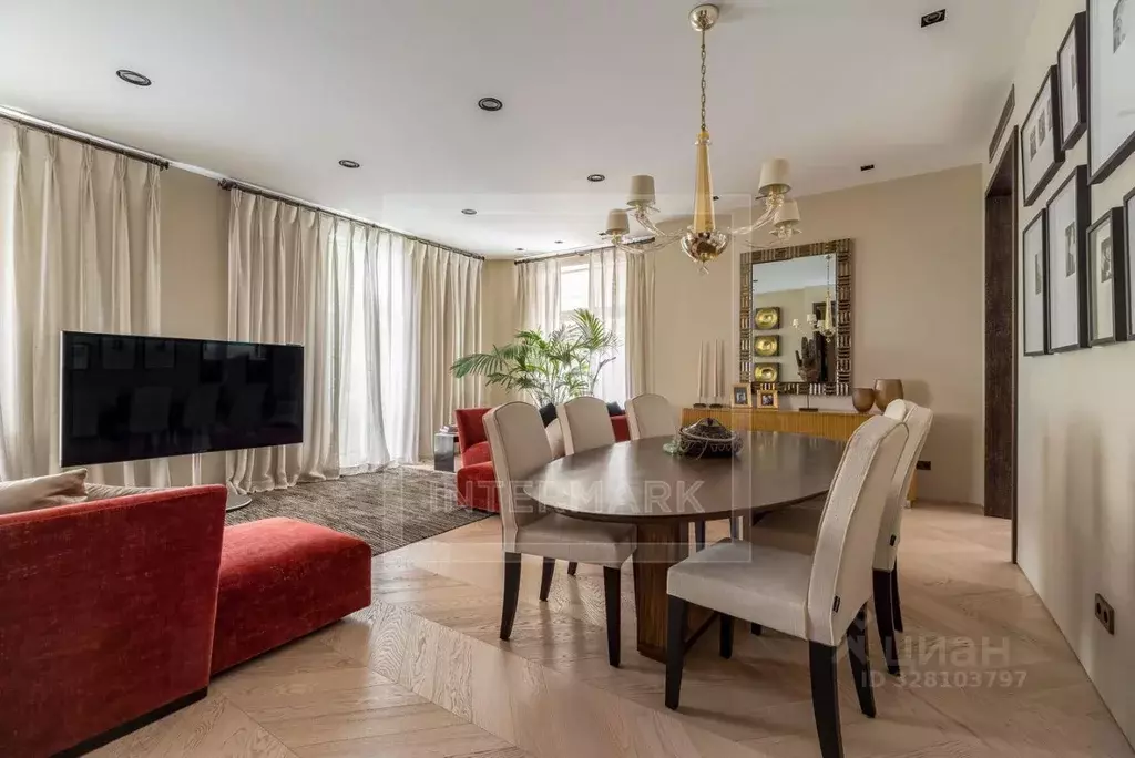 3-к кв. Москва Малая Бронная ул., 42/14 (115.0 м) - Фото 2