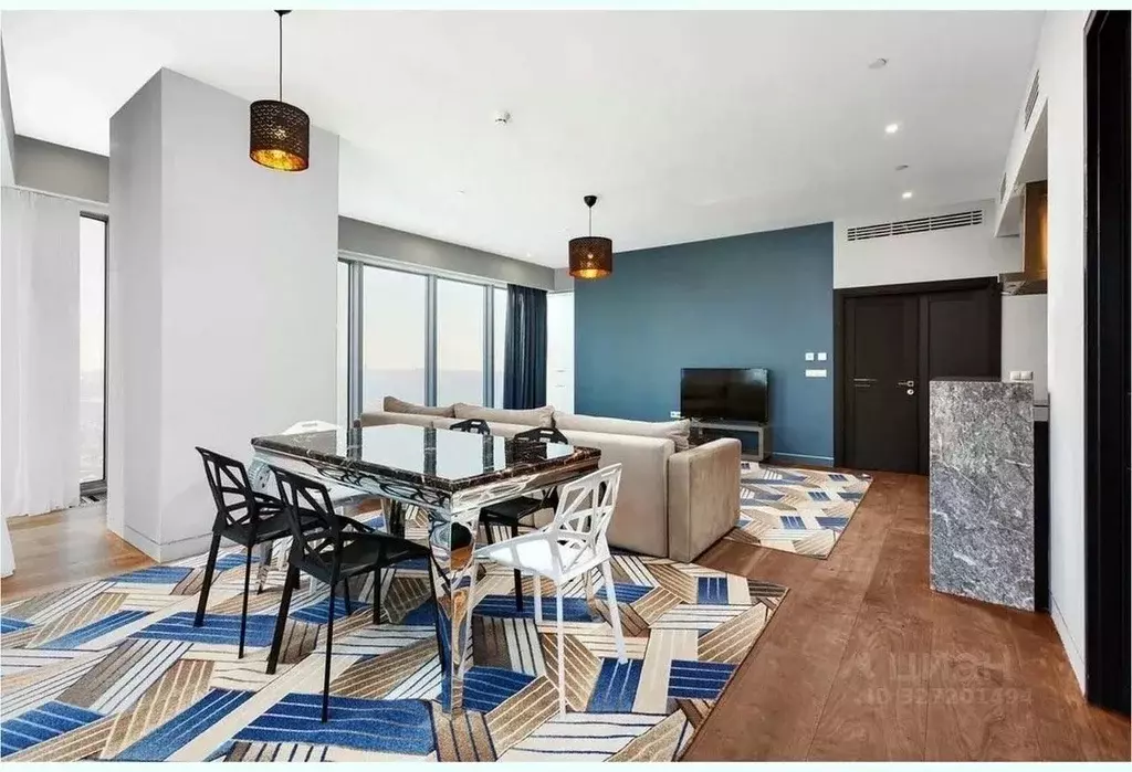 3-к кв. Москва 1-й Красногвардейский проезд, 21с2 (190.0 м) - Фото 2