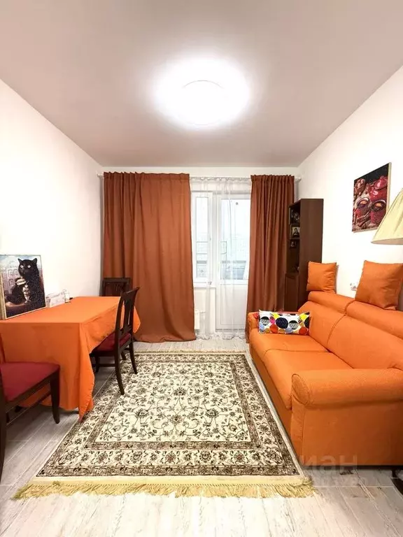 1-к кв. Москва ул. Юлиана Семенова, 8к2 (34.4 м) - Фото 1