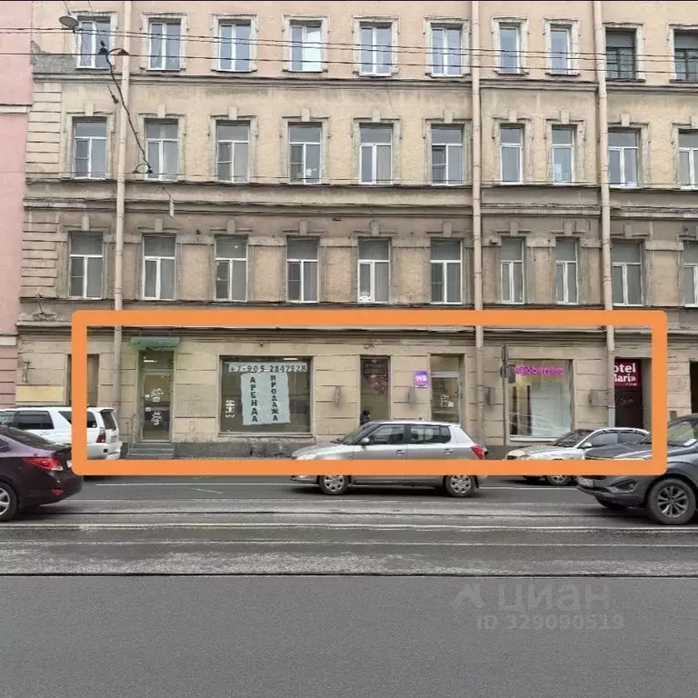Помещение свободного назначения в Санкт-Петербург Старо-Петергофский ... - Фото 1