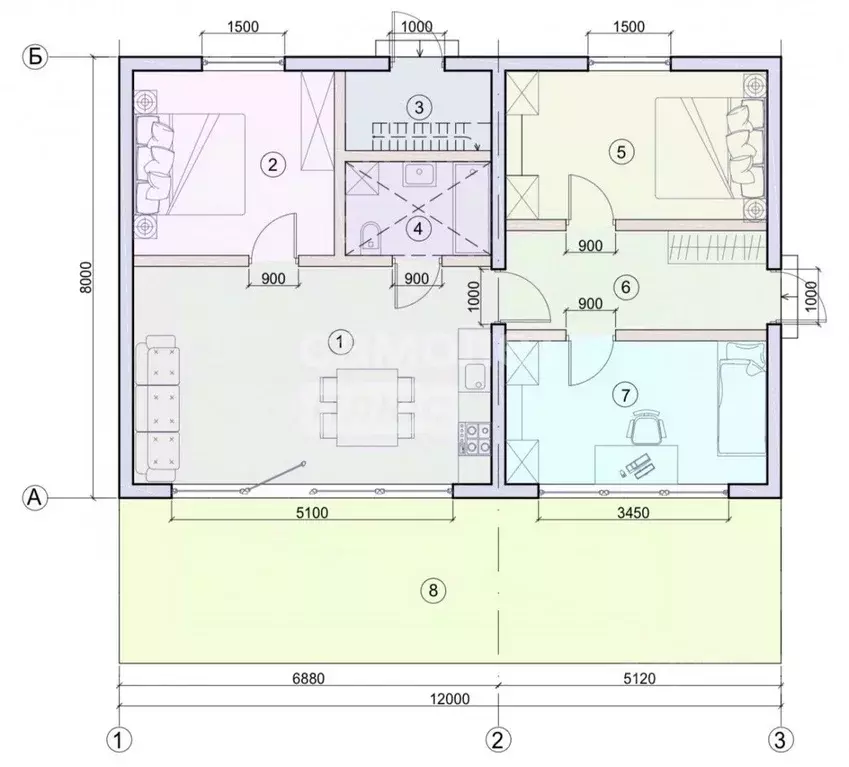 Дом в Московская область, Дмитров Советская пл. (88 м) - Фото 2
