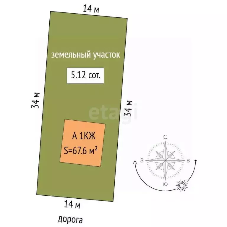 Дом в Тюменская область, Тюмень СОСН Березка-3 тер., ул. 10-я (68 м) - Фото 2