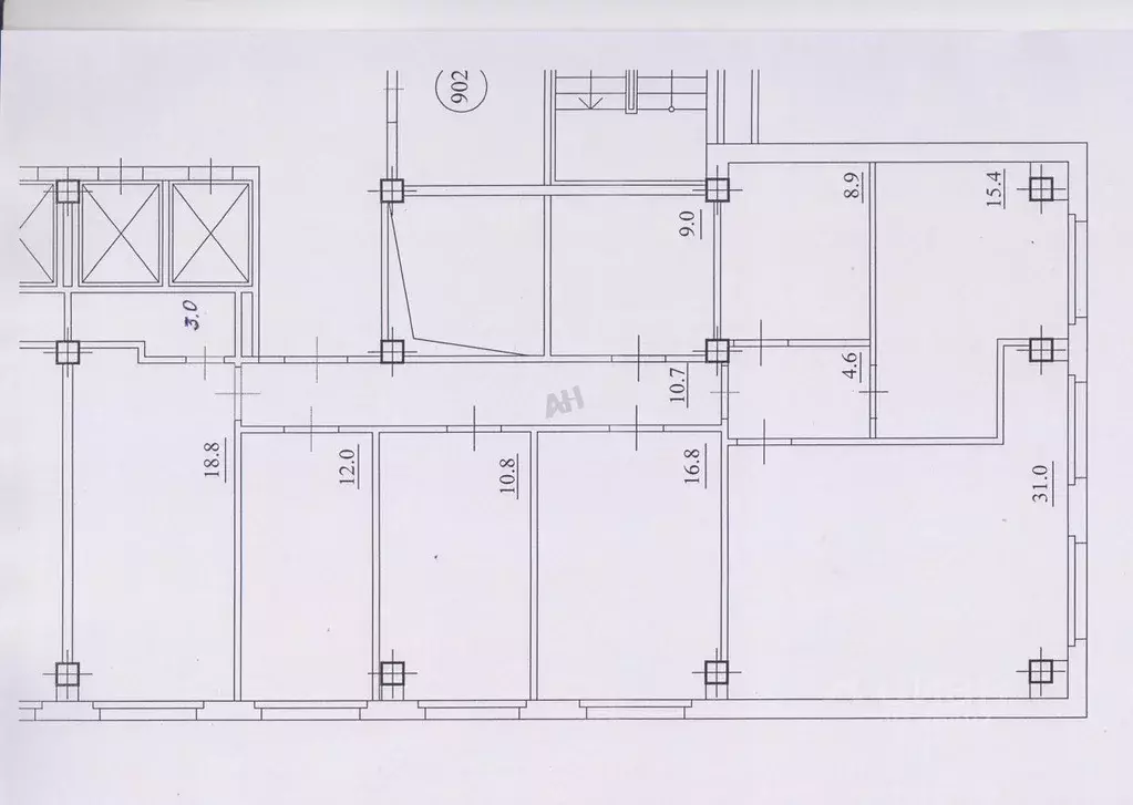 Офис в Москва Научный проезд, 12 (68 м) - Фото 2