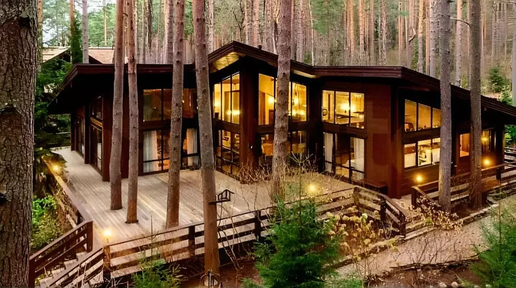 Коттедж в Ленинградская область, Приозерский район, Громовское с/пос, ... - Фото 1