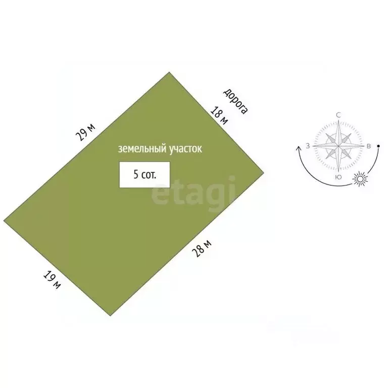 Участок в Ростовская область, Аксайский район, Ольгинская ст-ца ... - Фото 2