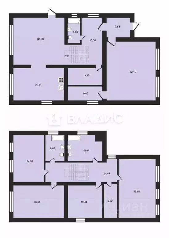 Дом в Владимирская область, Владимир Вознесенская ул., 10Г (330 м) - Фото 1