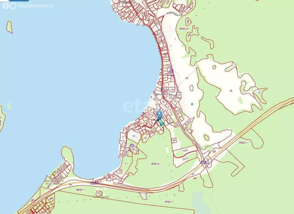 Участок в Эссойльское сельское поселение, деревня Сямозеро (15 м) - Фото 1