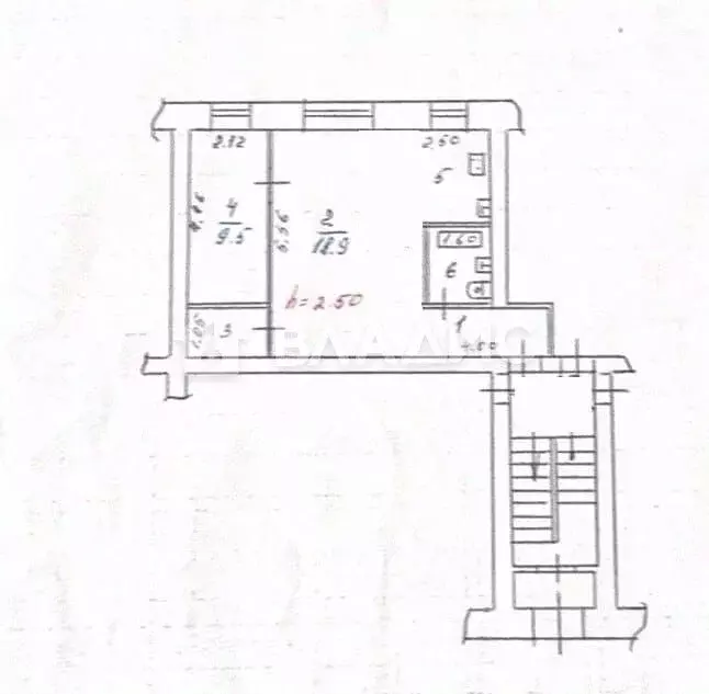 2-к кв. Иркутская область, Иркутск ул. Баррикад, 139 (44.1 м) - Фото 2