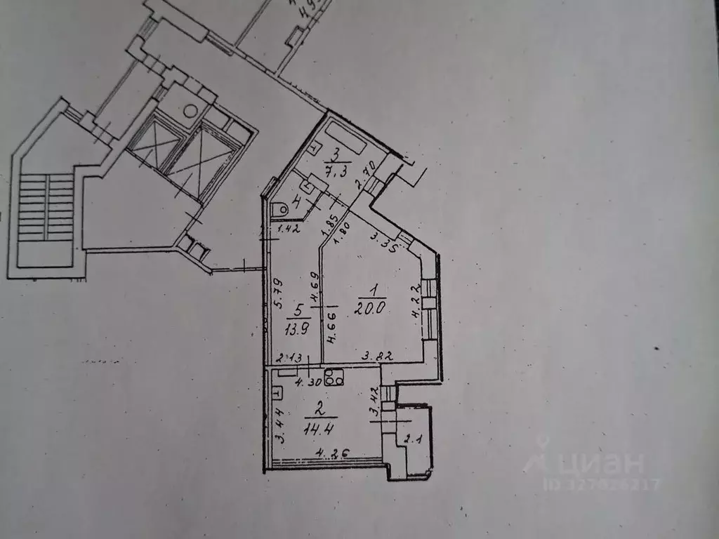 1-к кв. Санкт-Петербург Выборгское ш., 5к1И (59.0 м) - Фото 1