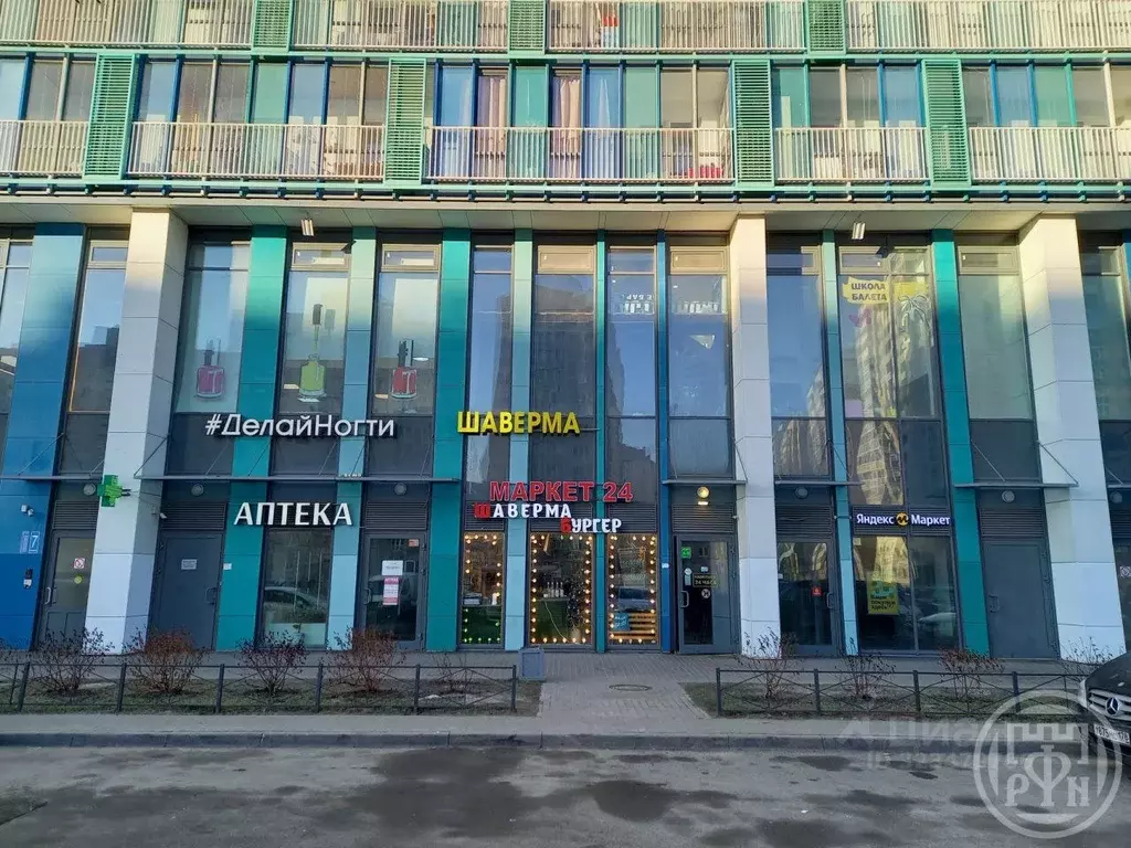 Помещение свободного назначения в Санкт-Петербург просп. Героев, 27к1 ... - Фото 1