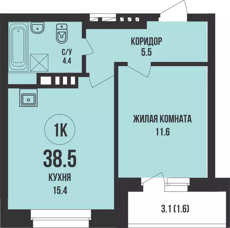 1-к кв. Новосибирская область, Новосибирск Династия жилой комплекс ... - Фото 0