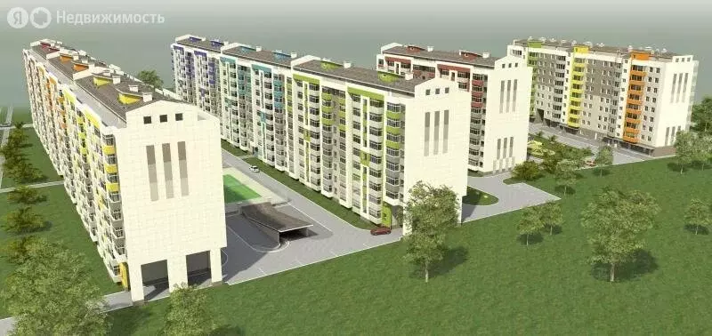 1-комнатная квартира: Анапа, Парковая улица, 64к1 (43 м) - Фото 2