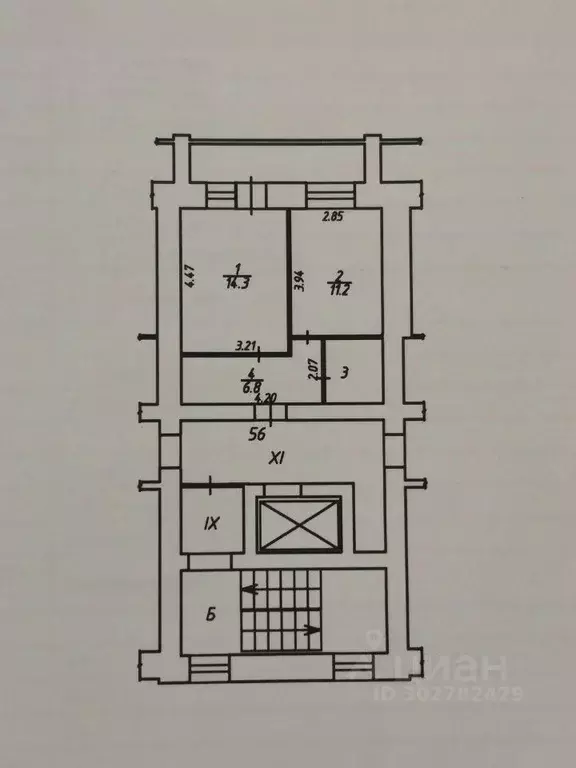 1-к кв. Калужская область, Калуга ул. Гурьянова, 73 (42.1 м) - Фото 0