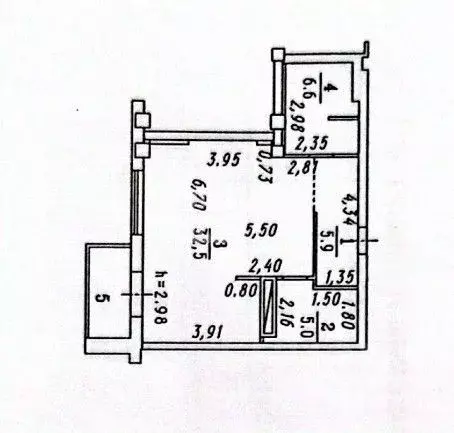 1-к кв. Омская область, Омск Волочаевская ул., 11/1 (50.0 м) - Фото 1