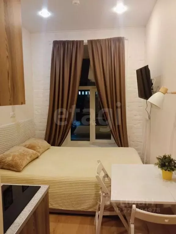 Студия Санкт-Петербург ул. Воскова, 15-17 (14.3 м) - Фото 1