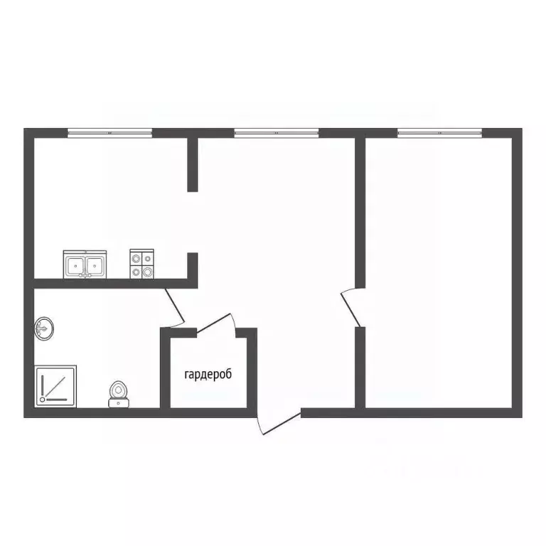 2-к кв. Владимирская область, Ковров ул. Строителей, 41/1 (59.0 м) - Фото 2