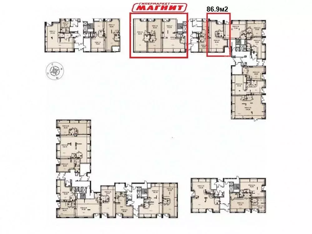 Торговая площадь в Московская область, Химки Клязьма-Старбеево мкр, ... - Фото 2