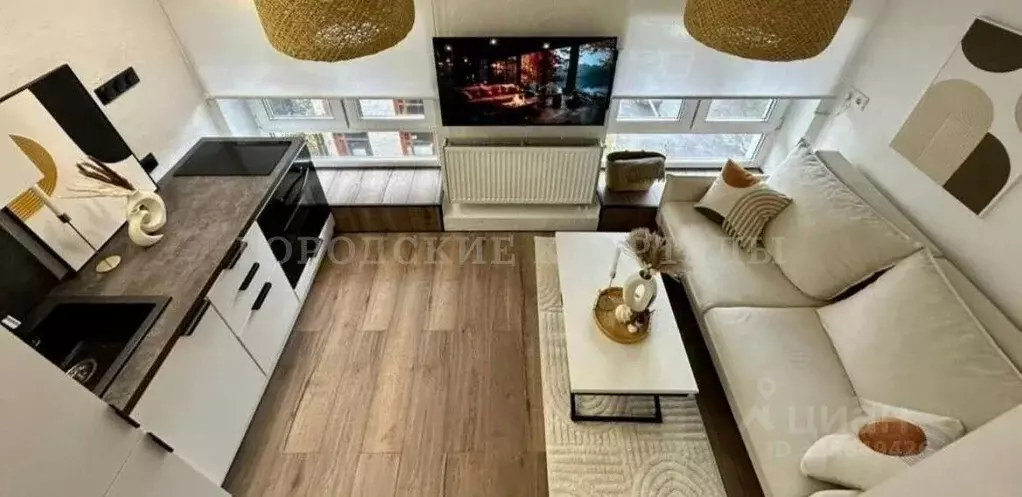 Студия Москва ул. Казакова, 8С2 (22.0 м) - Фото 1