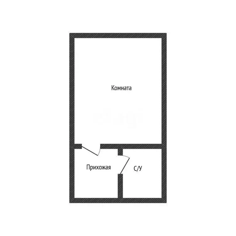Квартира-студия: Новая Адыгея, Песочная улица, 1к5 (28 м) - Фото 0