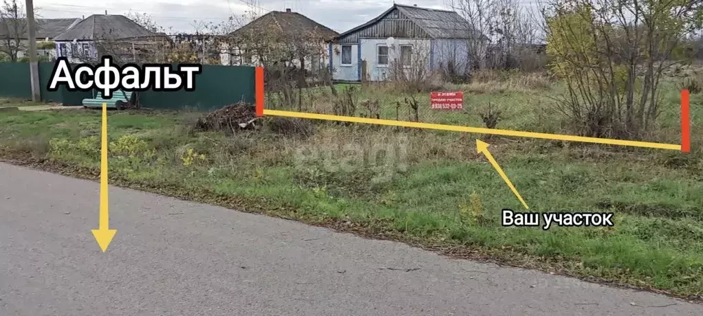 Участок в Краснодарский край, Анапа муниципальный округ, Розы ... - Фото 1