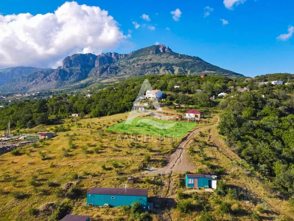 Участок в Крым, Алушта муниципальный округ, с. Лучистое пер. Проходной ... - Фото 2