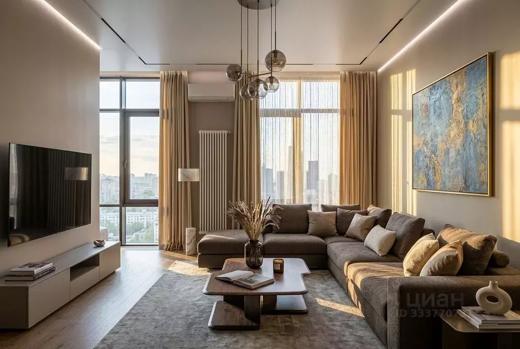 4-к кв. Москва Багратионовский проезд, 5Ак1 (115.0 м) - Фото 2
