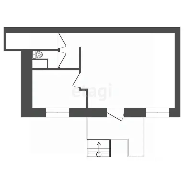 Офис в Хабаровский край, Хабаровск Амурский бул., 3 (44 м) - Фото 2