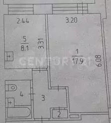 1-к. квартира, 34,9 м, 2/14 эт. - Фото 0