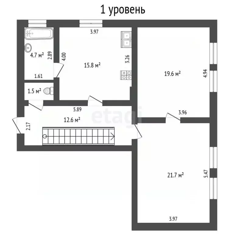 4-к кв. Калининградская область, Светлый Набережная ул., 79 (115.7 м) - Фото 2