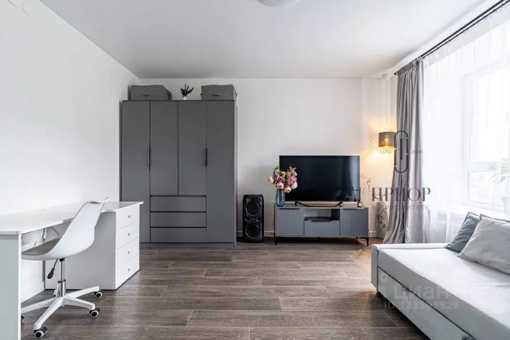 1-к кв. Татарстан, Казань ул. 2-я Старо-Аракчинская, 41Д (37.9 м) - Фото 2