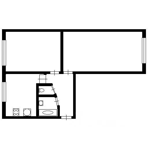 2-к кв. Ханты-Мансийский АО, Нижневартовск ул. Мира, 31 (58.0 м) - Фото 1