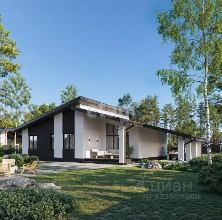 Дом в Курская область, Курский район, Моковский сельсовет, д. 1-я ... - Фото 1