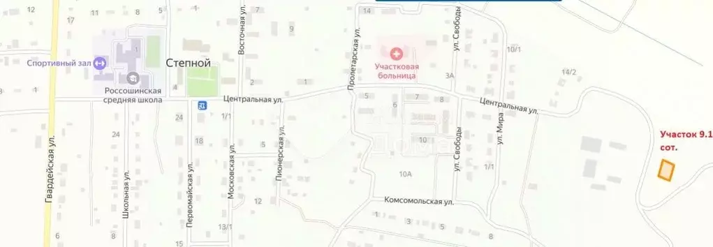 Участок в Волгоградская область, Городищенский район, Россошенское ... - Фото 0