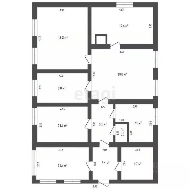 Дом в Тюменская область, Тюмень Березняковский мкр, ул. Любимая (90 м) - Фото 2