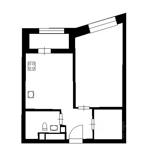 1-к кв. Москва Ленинградский просп., 29к3 (39.0 м) - Фото 2