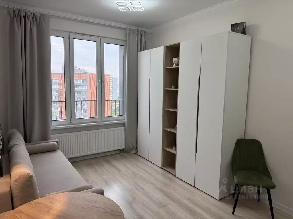 Студия Москва ул. Маргелова, 3к5 (22.3 м) - Фото 2