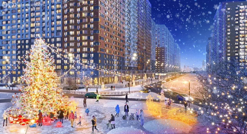 4-комнатная квартира: посёлок Битца, жилой комплекс Южная Битца, Южный ... - Фото 1