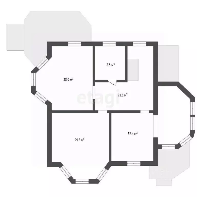 Дом в Брянская область, Брянский район, Супоневское с/пос, с. Супонево ... - Фото 1