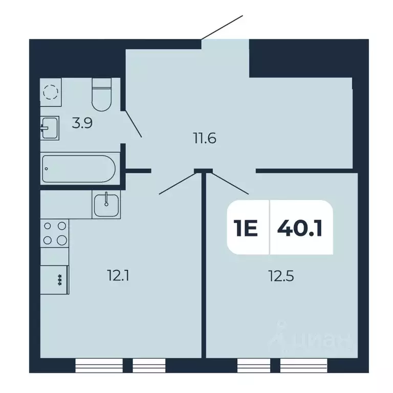 1-к кв. Ростовская область, Ростов-на-Дону Северный мкр, ул. ... - Фото 1