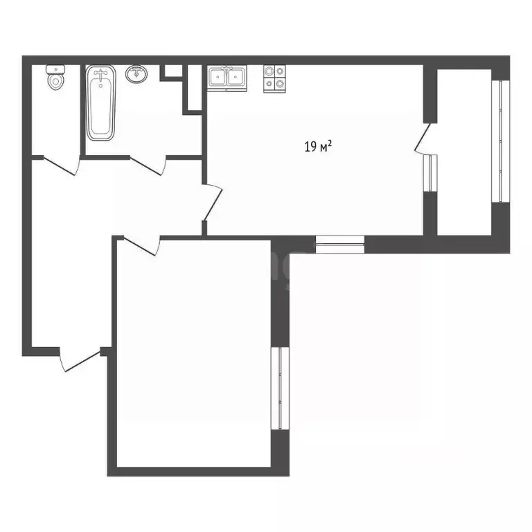 1-к кв. Санкт-Петербург бул. Измайловский, 4к1 (53.6 м) - Фото 1