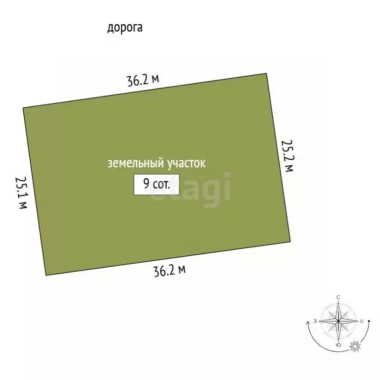 Участок в Ленинградская область, Ломоносовский район, Кипенское с/пос, ... - Фото 1