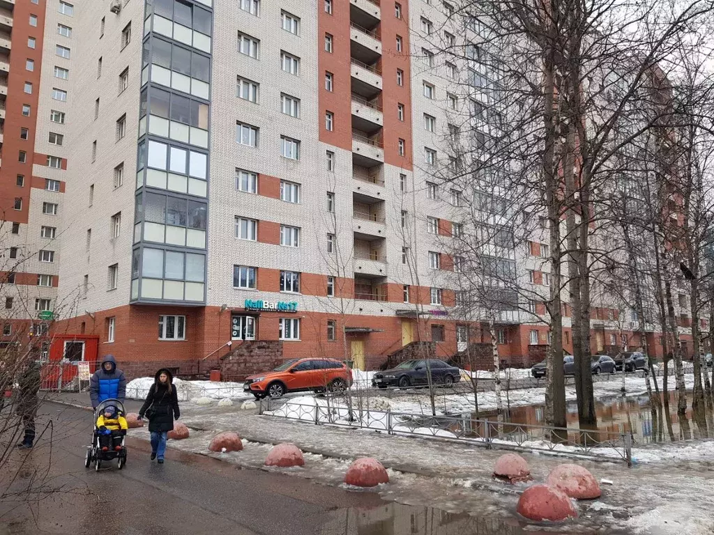 2-к кв. Санкт-Петербург ул. Коллонтай, 15к1 (65.0 м) - Фото 1