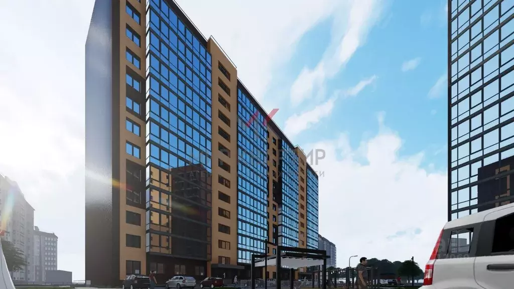 3-к кв. Хакасия, Абакан Арбан мкр, Новый Бульвар жилой комплекс (72.67 ... - Фото 2