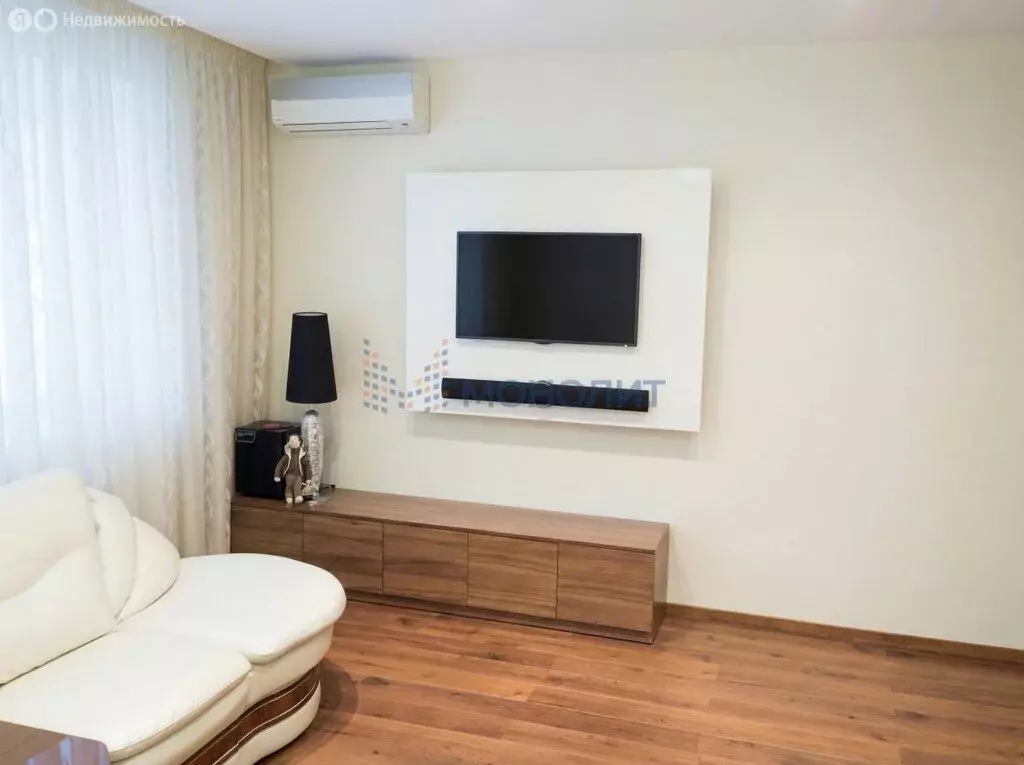 1-комнатная квартира: Нижний Новгород, улица Родионова, 193к4 (44.6 м) - Фото 2