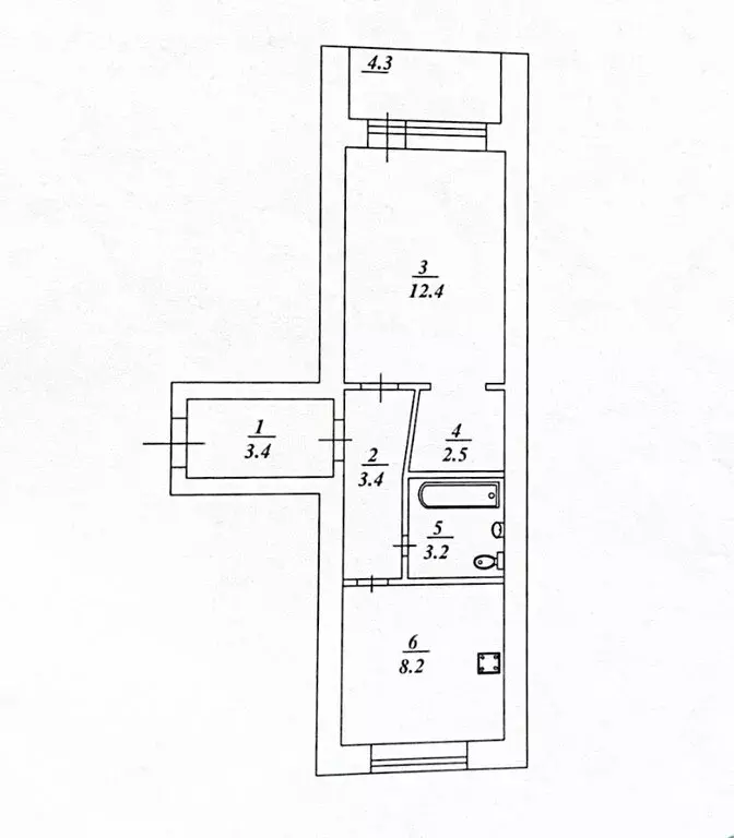 1-комнатная квартира: Энгельс, Полтавская улица, 38А (33 м) - Фото 0