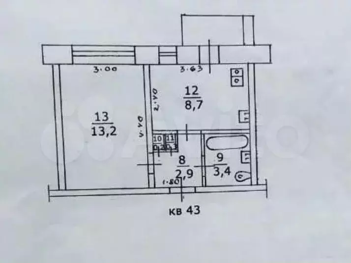 Аукцион: 1-к. квартира, 28,7 м, 4/5 эт. - Фото 0