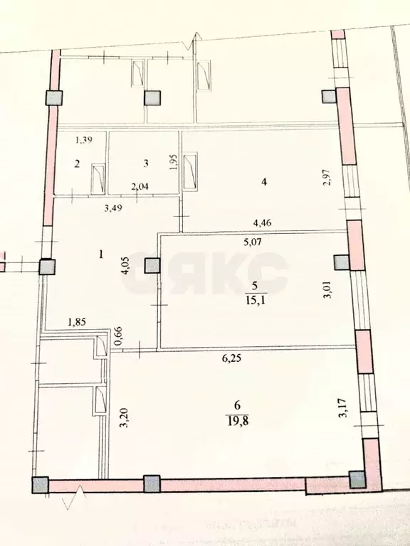 2-к кв. Волгоградская область, Волгоград Кузнецкая ул., 75 (65.1 м) - Фото 1